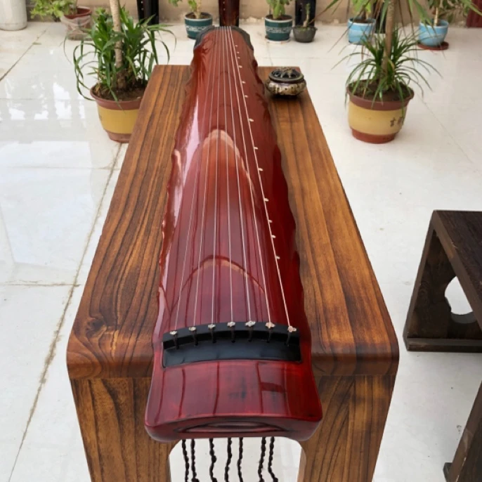 演奏级生漆古琴落霞式混沌式仲尼式