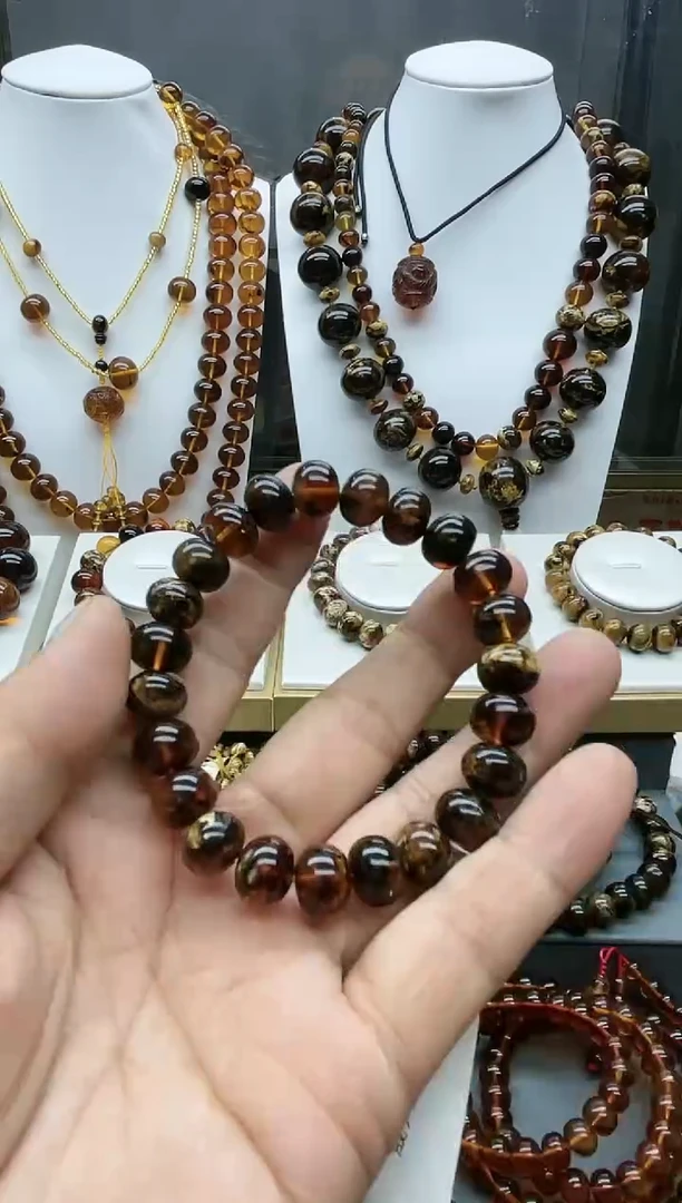 【闪购商品】琥珀手链未镶嵌10琥珀