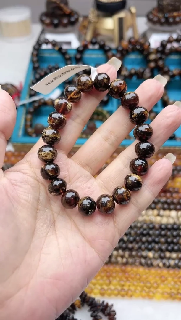 【闪购商品】琥珀手链未镶嵌11琥珀
