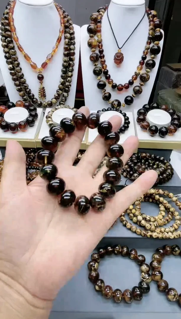 【闪购商品】琥珀手链未镶嵌17琥珀