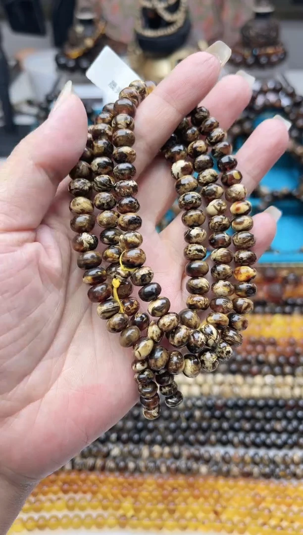 【闪购商品】琥珀颈饰未镶嵌8琥珀