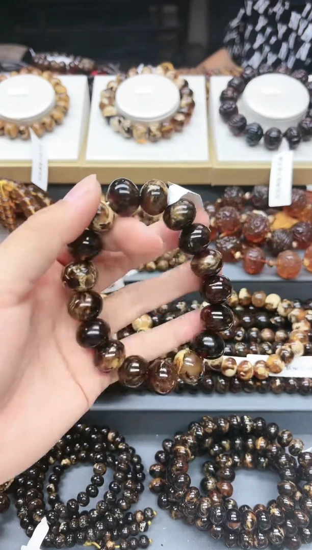 【闪购商品】琥珀手链未镶嵌15琥珀