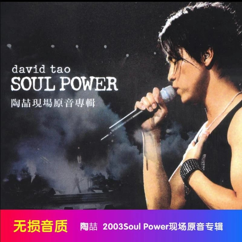 陶喆 2003 Soul Power现场原音专辑2CD 无失真音质车载CD光碟碟片