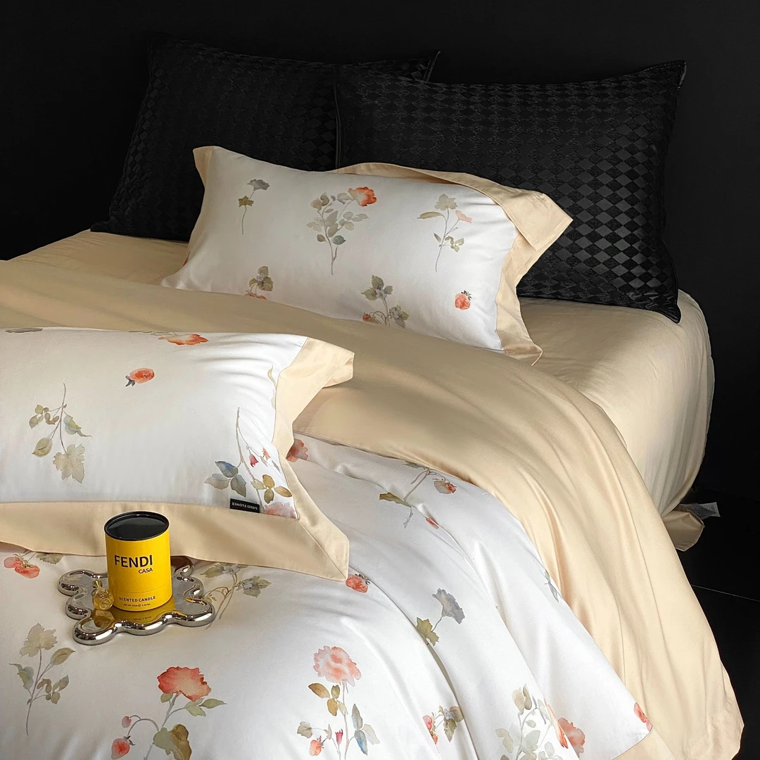 LUCKY好运-【S/维也纳】-优质甄选舒适简洁纯棉四件套