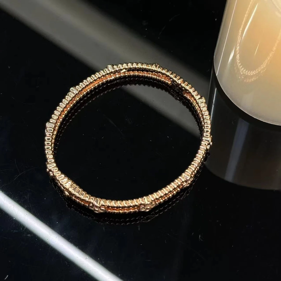 钛钢手镯 玫色万花筒时尚手镯-66841