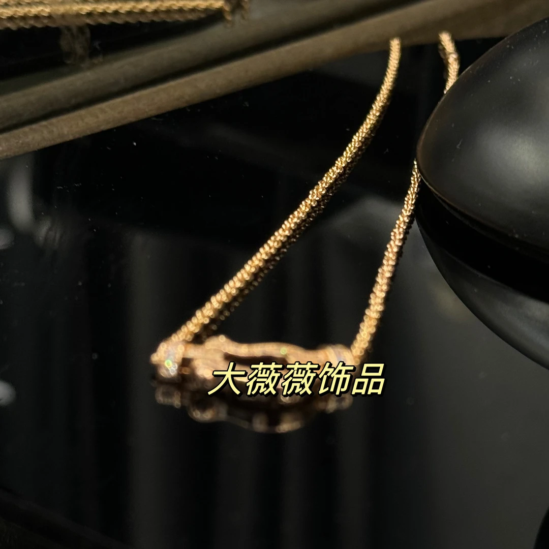 铜合金项链 轻奢马蹄扣时尚项链-66822