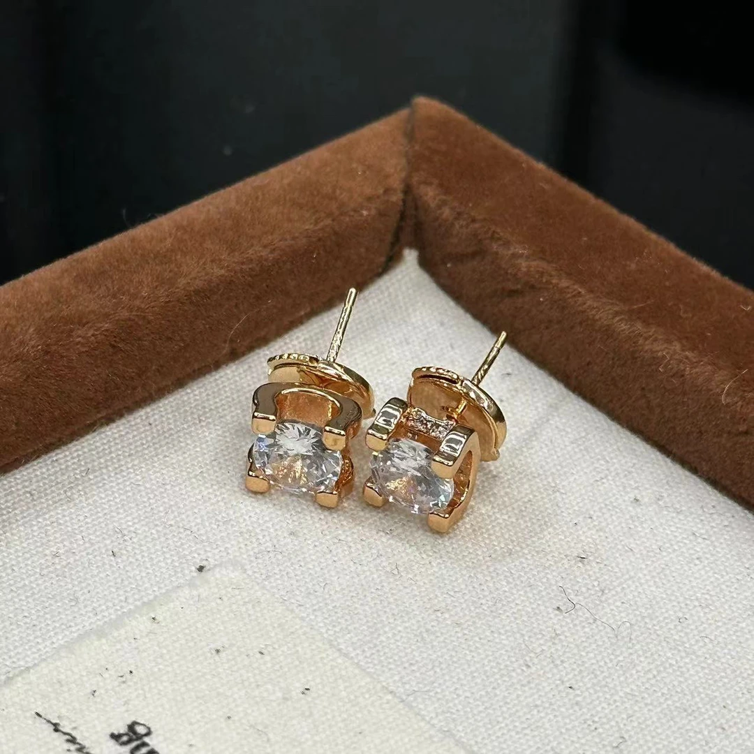 铜合金耳饰 高级感精致百搭耳饰-66905