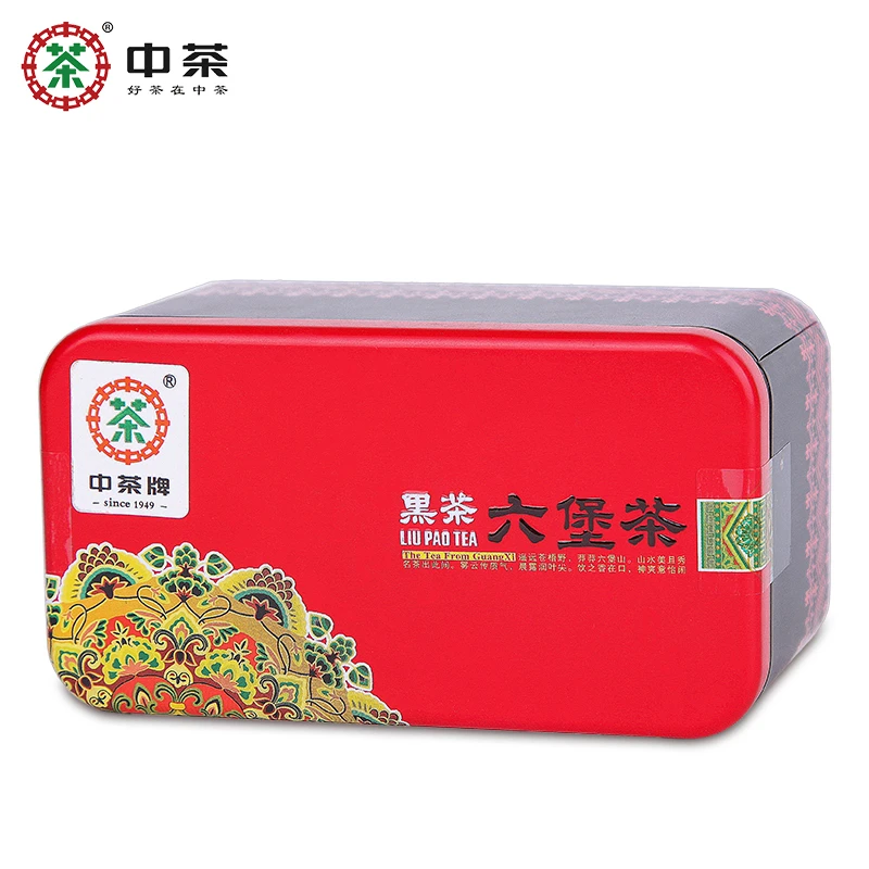 【7118】中茶窖藏六堡茶一级80克老茶罐装散茶广西梧州黑茶