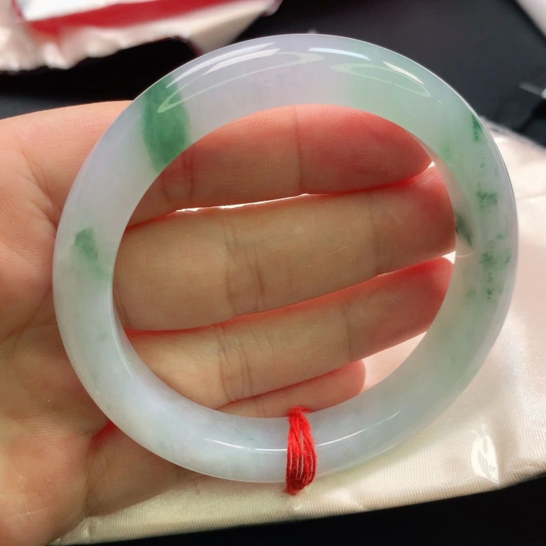 翡翠手镯未镶嵌缅甸翡翠5859