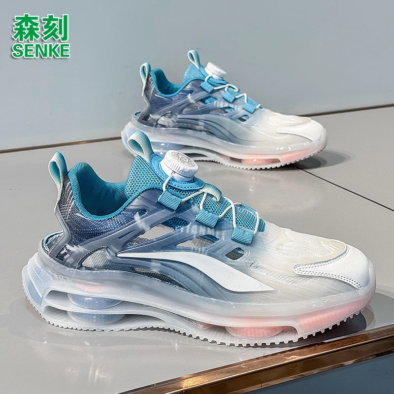 森刻凉鞋男夏季外穿青少年凉拖运动防滑开车两用软底耐磨沙滩拖鞋