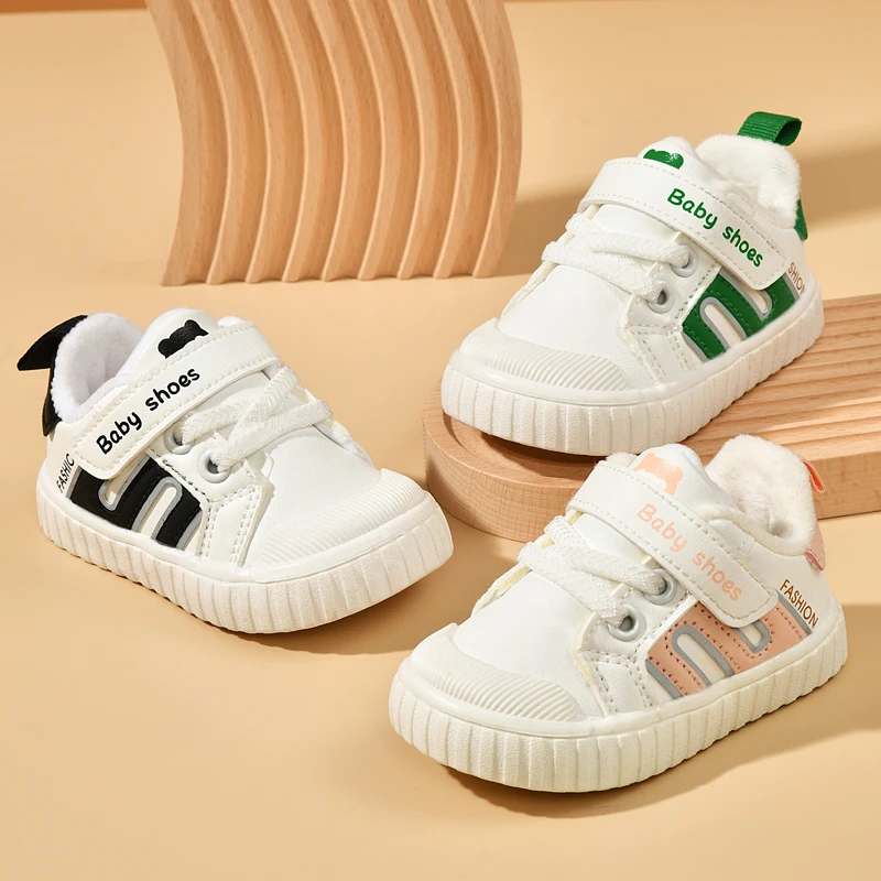 学步鞋男宝宝0-1-3岁2秋冬婴幼儿鞋子女宝宝软底防滑SD38