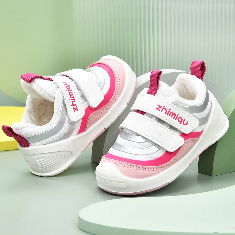 学步鞋男宝宝鞋子春秋季01-2岁婴儿鞋软底童鞋婴幼儿女宝鞋子4M02