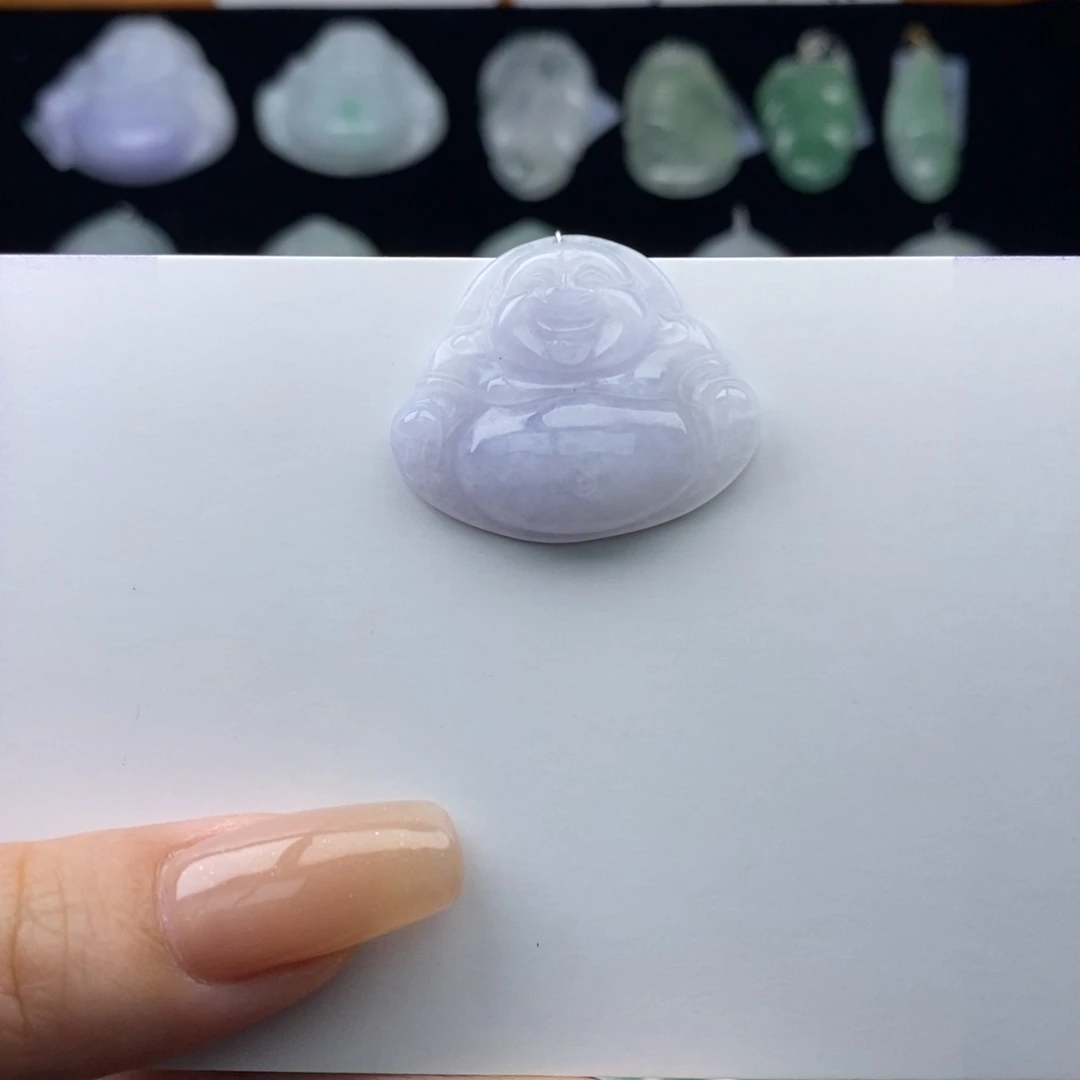 翡翠颈饰未镶嵌佛公