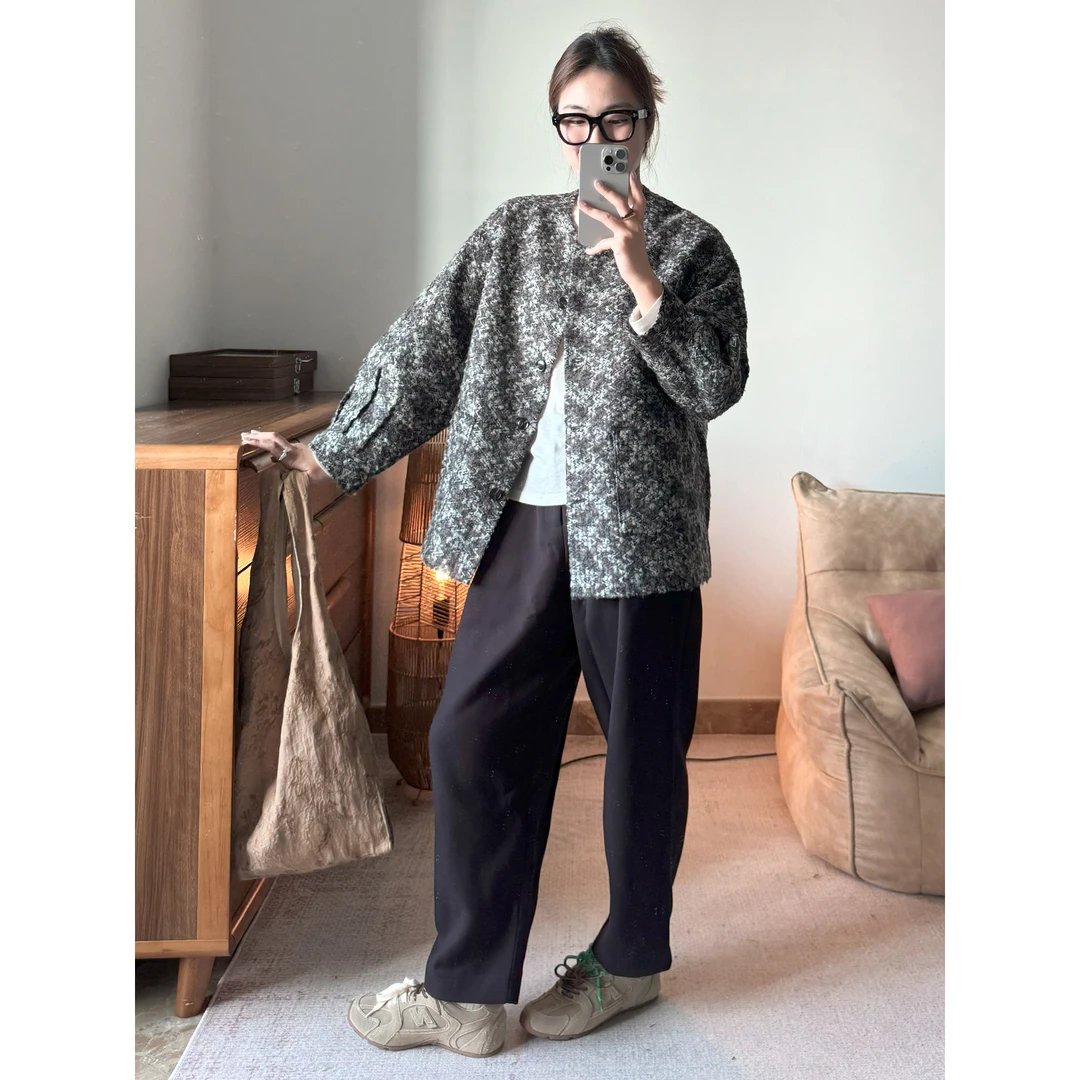 ZhaoSanJin【9.16】2024年秋季新款圈圈毛外套 FPW4143