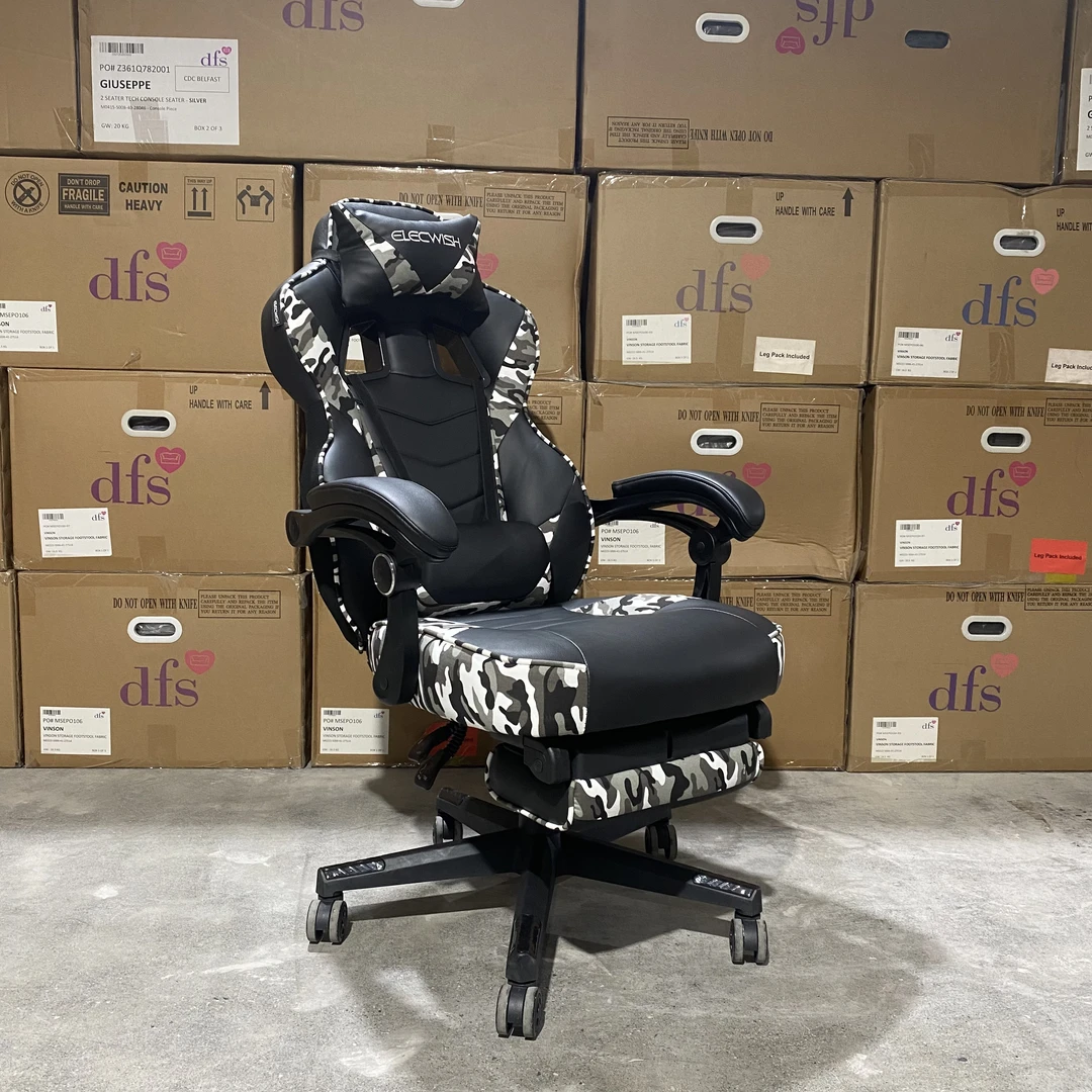 YF外贸高端家用儿童可躺升降电竞椅带搁脚OC067