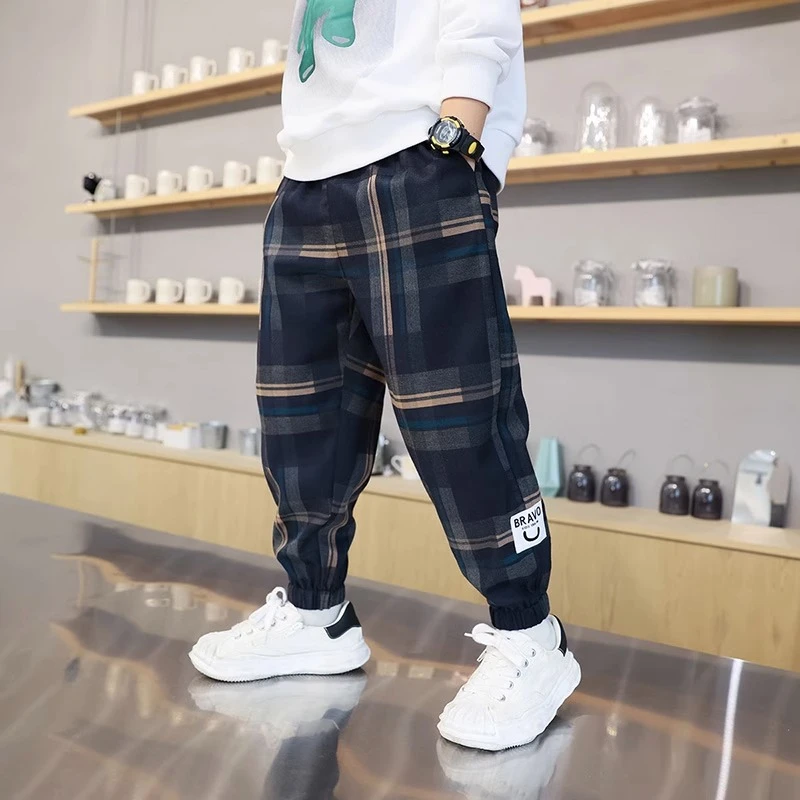 儿童装男童秋装裤子2023新款秋冬款运动男孩长裤中大童秋季卫裤潮