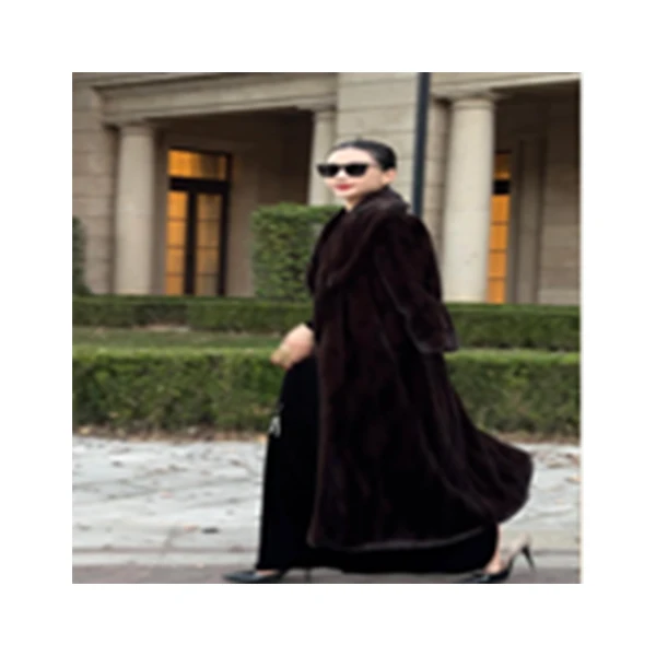 LUXURYMEMO【刘熊熊】气质宽松长款大衣