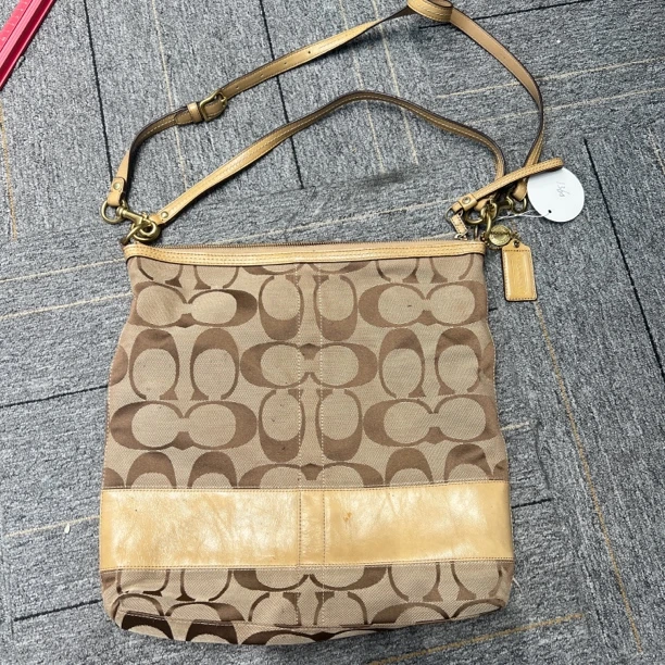90新 COACH/蔻驰 1360/手提单肩斜挎包
