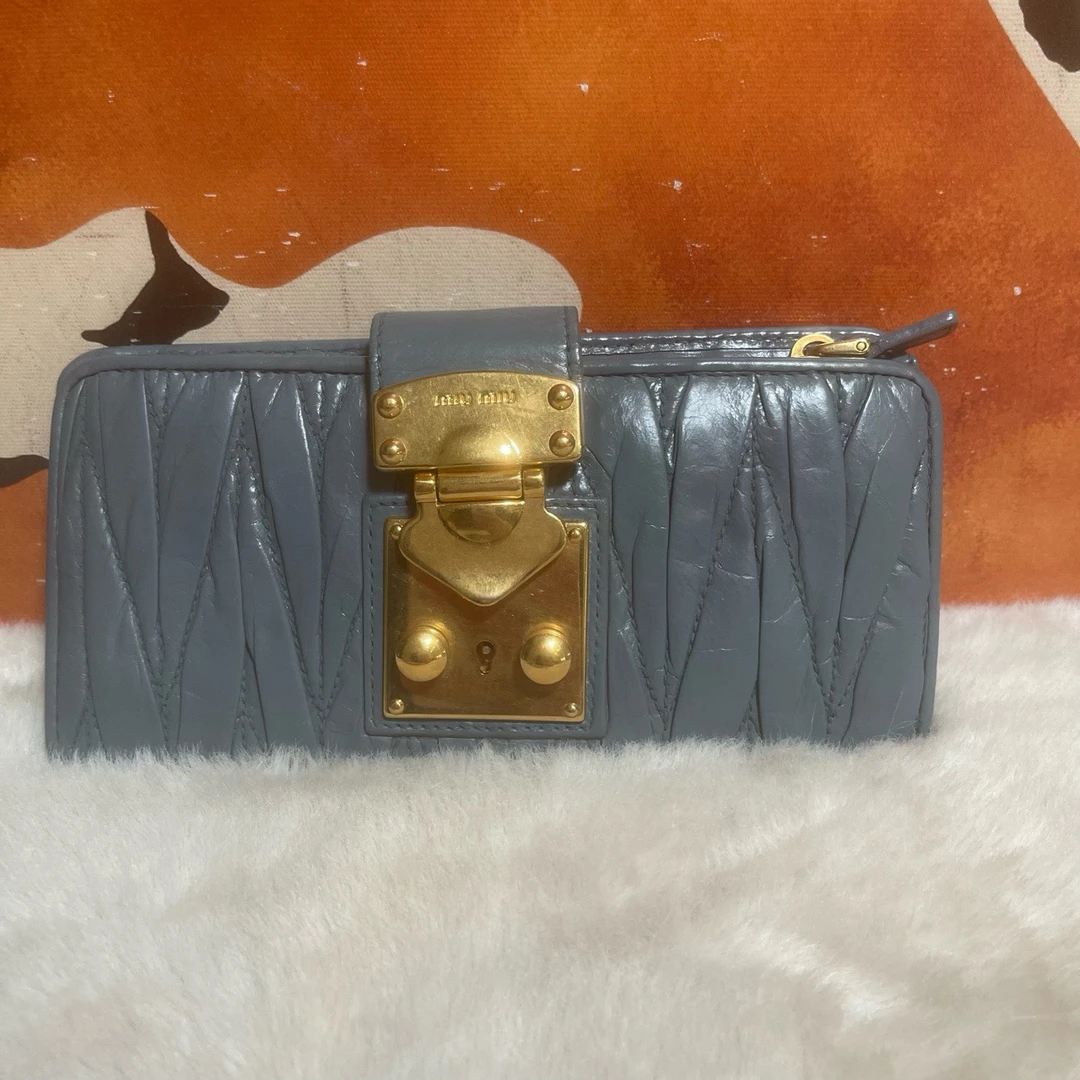 95新 MIU MIU/缪缪 9710 钱包