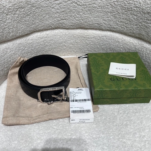 全新未使用 GUCCI/古驰 85码女士腰带