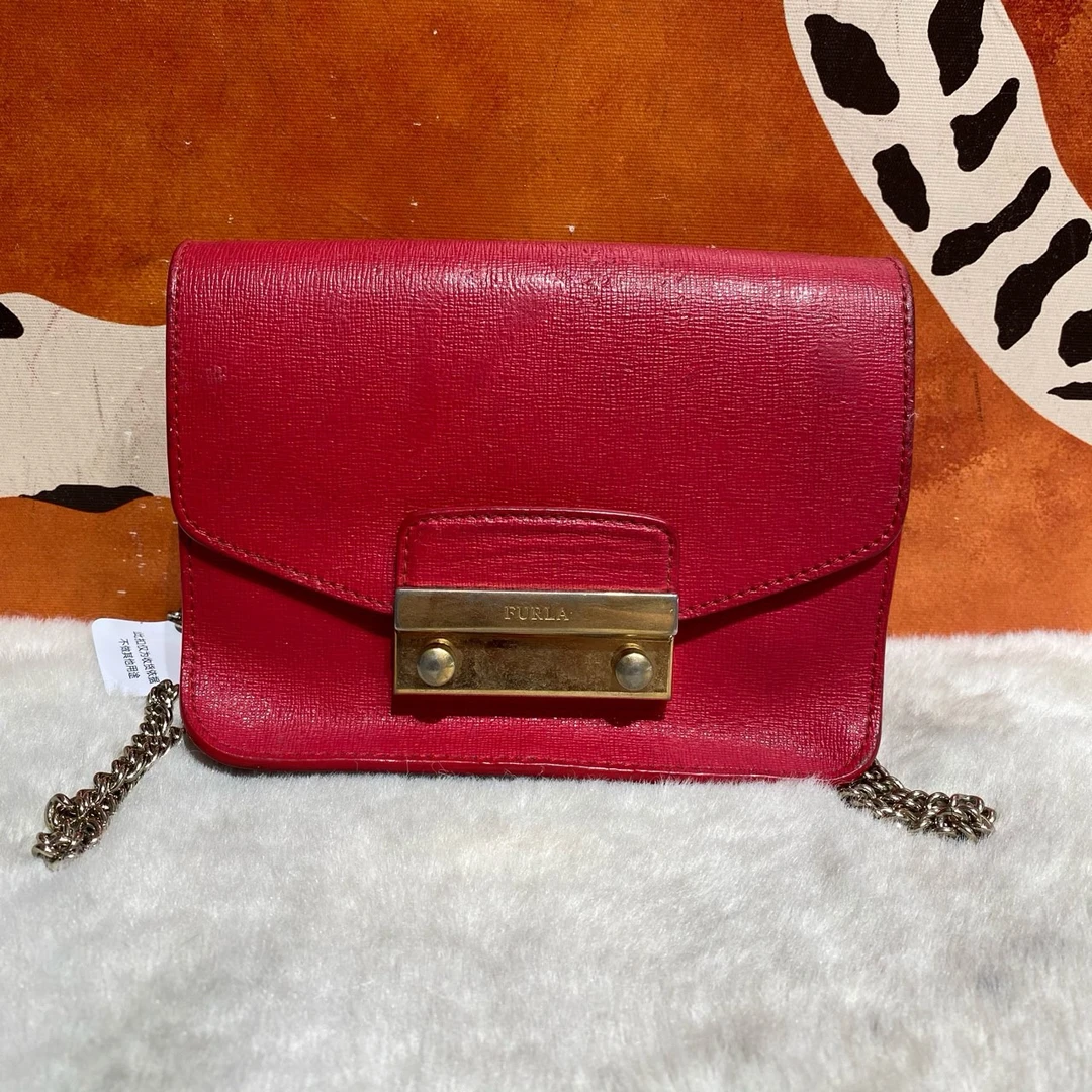 95新 FURLA/芙拉 10407 斜挎包