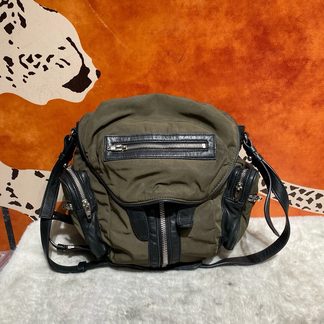 90新 Alexander McQueen/亚历山大·麦昆 12269 双肩包