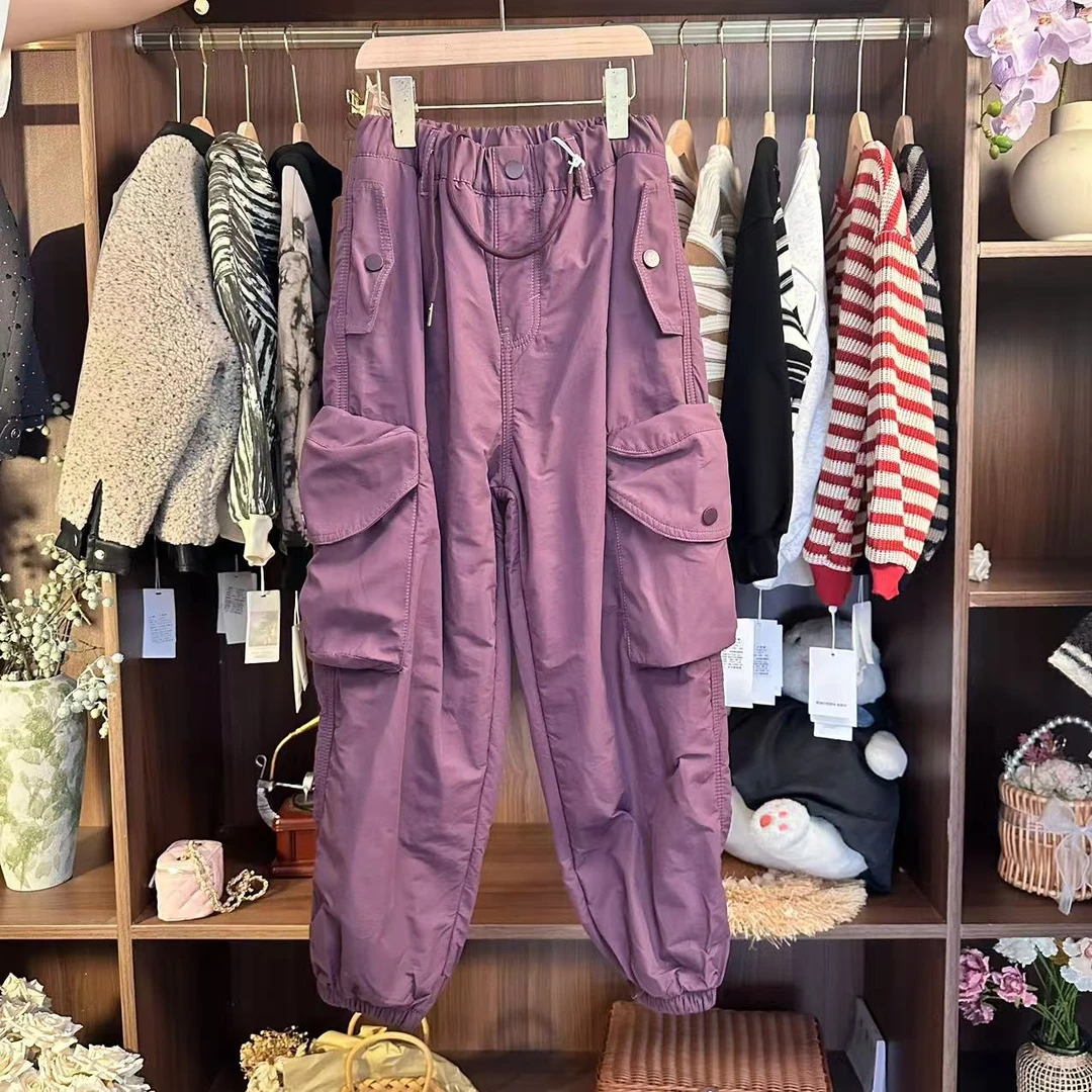 男童2024新款冬季重工休闲裤百搭23739