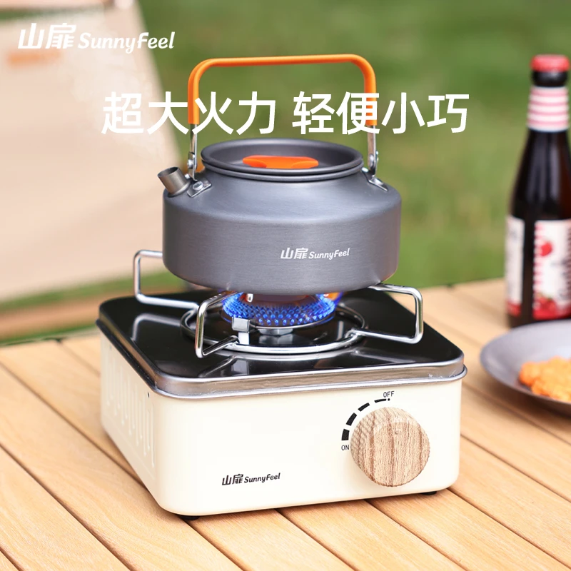 sunnyfeel/山扉卡式炉户外便携式炉具卡磁炉煮茶燃气灶露营野炊