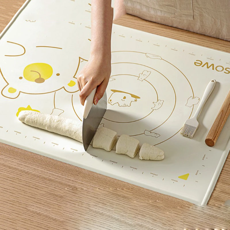 母婴级液态硅胶揉面垫加厚食品级烘焙面板家用擀面和面垫家用加厚