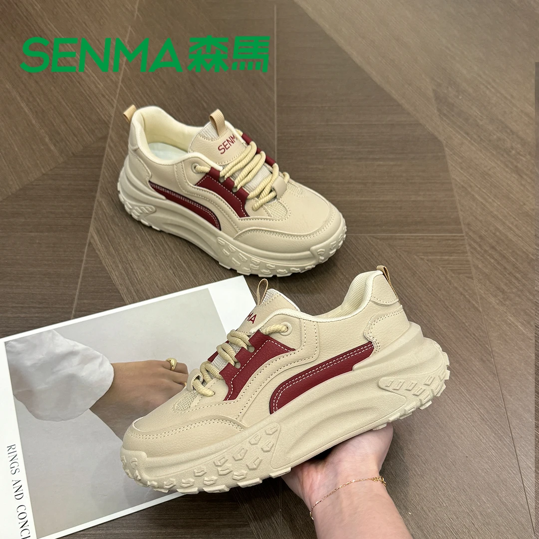 森马老爹鞋女秋季厚底2023新款网红休闲运动女鞋秋款学生跑步鞋