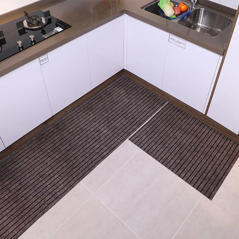厨房地毯防滑耐脏门口地垫门垫进门防水防油家用长条卫生间可裁剪