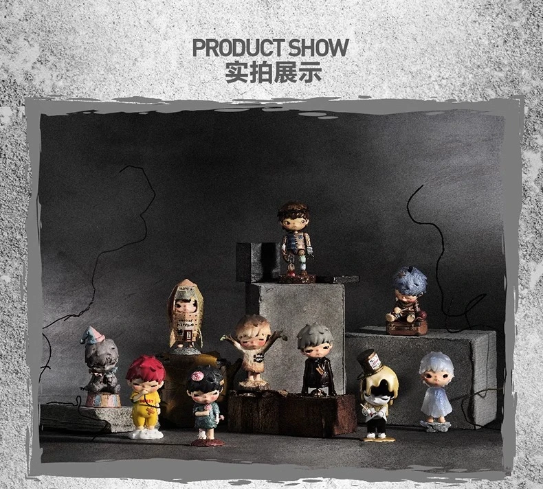 【拆盒】HIRONO小野五代重塑系列公仔手办盲盒潮流可爱玩具摆件礼物