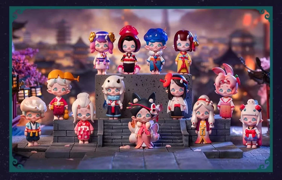 【拆盒】ZOE妖怪物语系列盲盒可爱公仔手办潮流玩具可爱摆件礼物