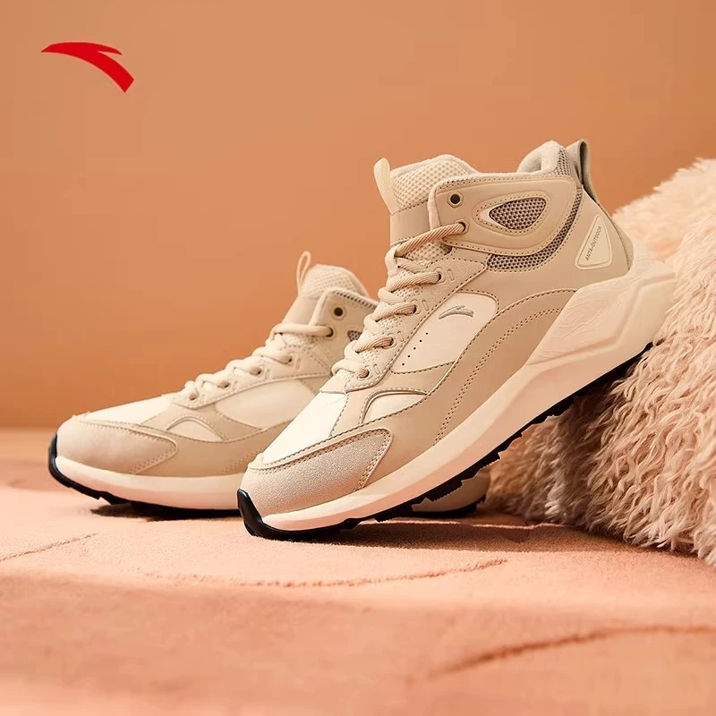 「欧若风」安踏踏洲丨棉鞋2024季新款加厚保暖高帮厚底百搭情