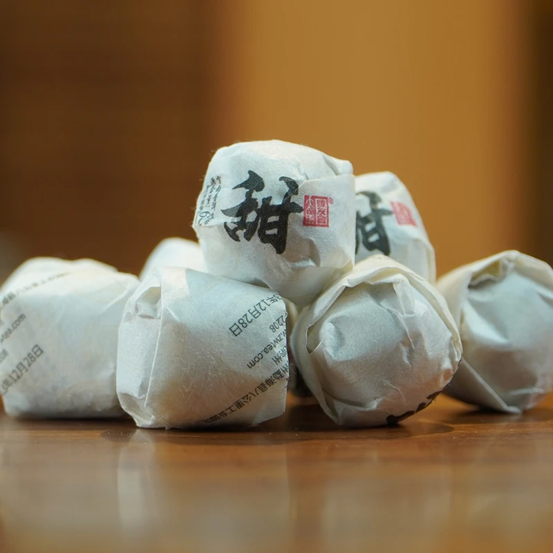 【臻友龙珠6g*10颗】2023年甜云南高端古树普洱生茶