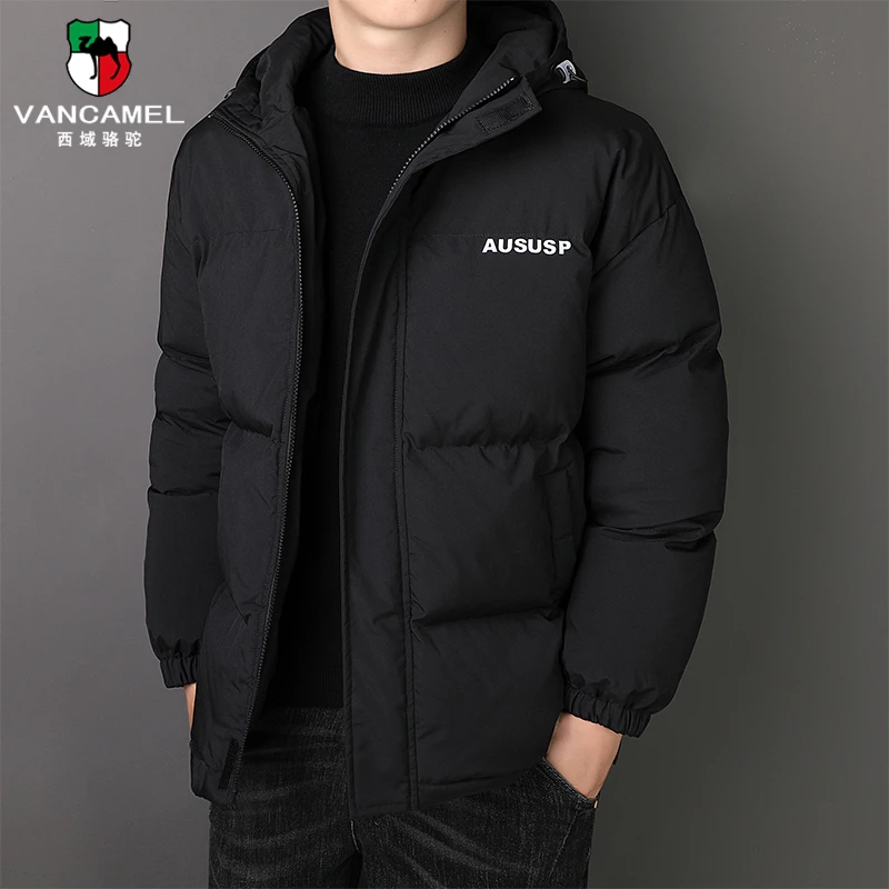 VANCAMEL/西域骆驼秋冬日系男士棉衣加厚棉服大码外套时尚潮冬装