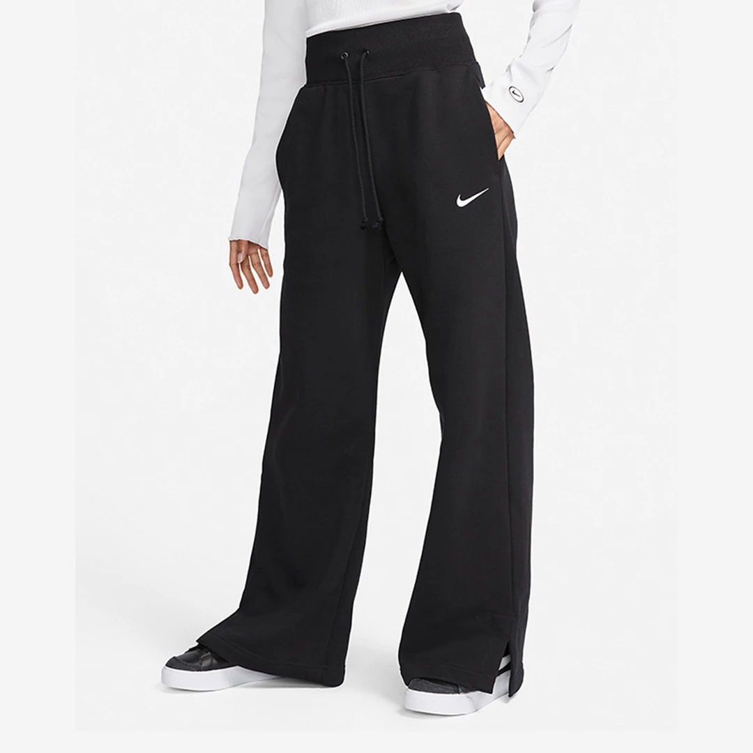 耐克长裤NSW PHOENIX FLEECE 女子高腰阔腿运动裤DQ5616-010