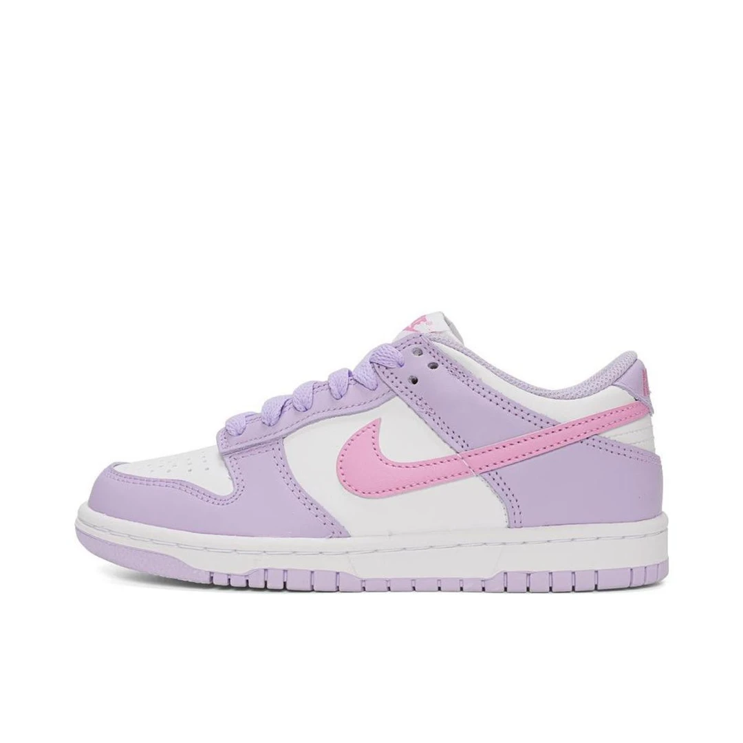 耐克女鞋DUNK LOW(GS)低帮耐磨运动休闲鞋HQ1185-161