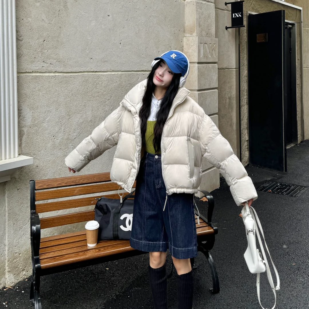 2024新款时尚潮流短款羽绒服 909