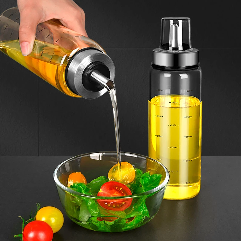 德系玻璃油瓶酱油瓶醋壶调料瓶厨房家用小香油瓶防漏油壶150单个