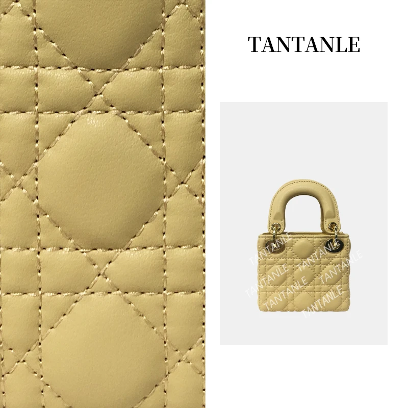 /金扣-高定手提手拎菱格时尚百搭小香风轻奢质感女包