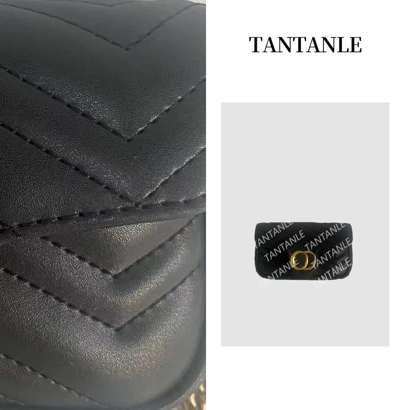 446733黑色16迷你-高定时尚女士单肩斜跨便携腋下质感百搭女包