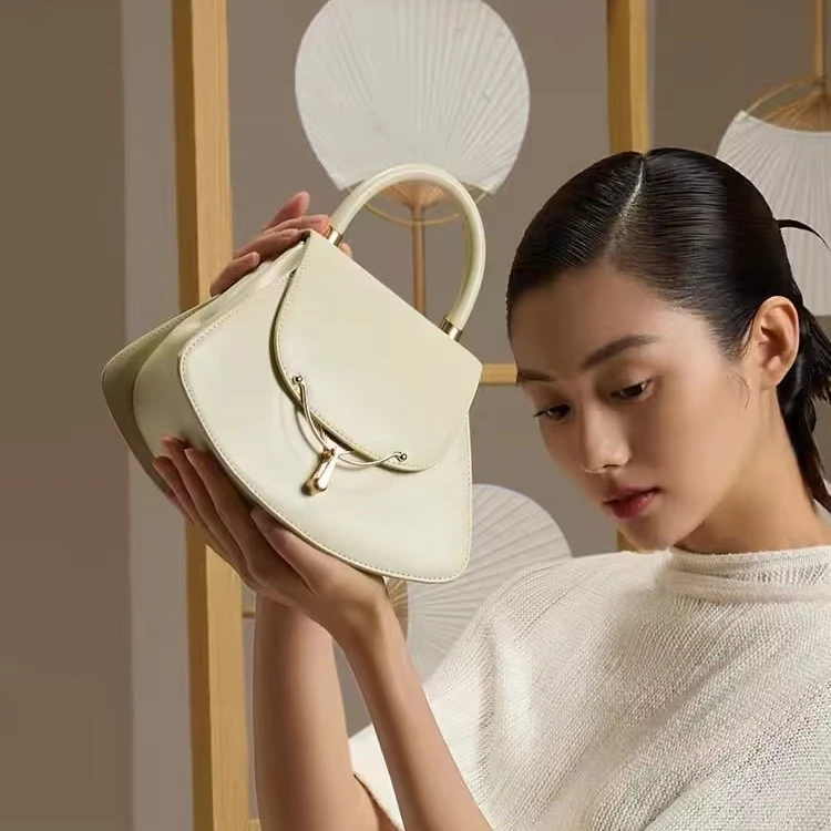 viewinbox/山水集小众设计师款式时尚休闲女士百搭气质单肩斜挎包