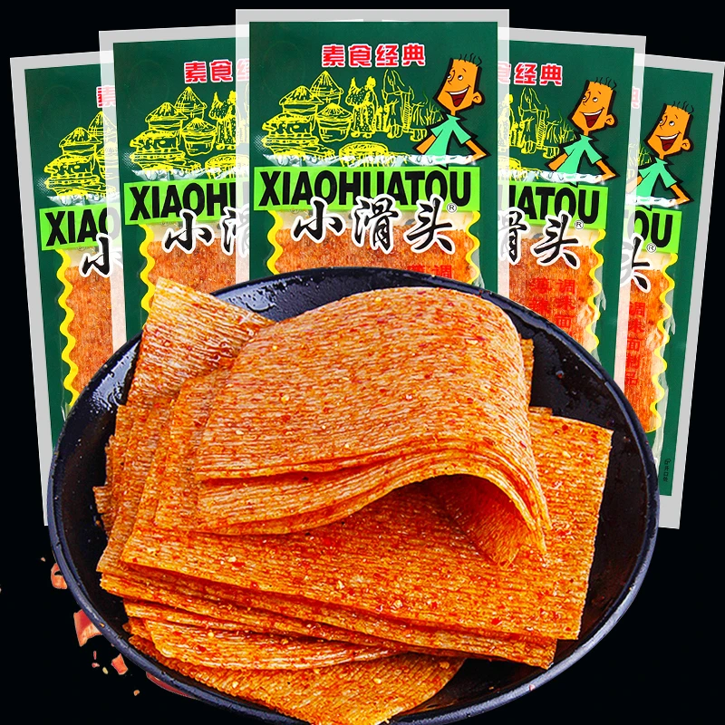 小滑头辣条8090后儿时怀旧网红辣片麻辣解馋小零食小吃休闲食品