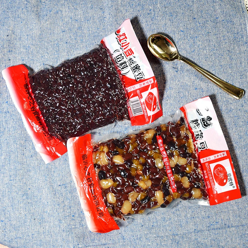 多彩蜜蜜豆红小豆即食免煮糖纳蜜豆珍珠奶茶甜品面包烘焙原料颗粒