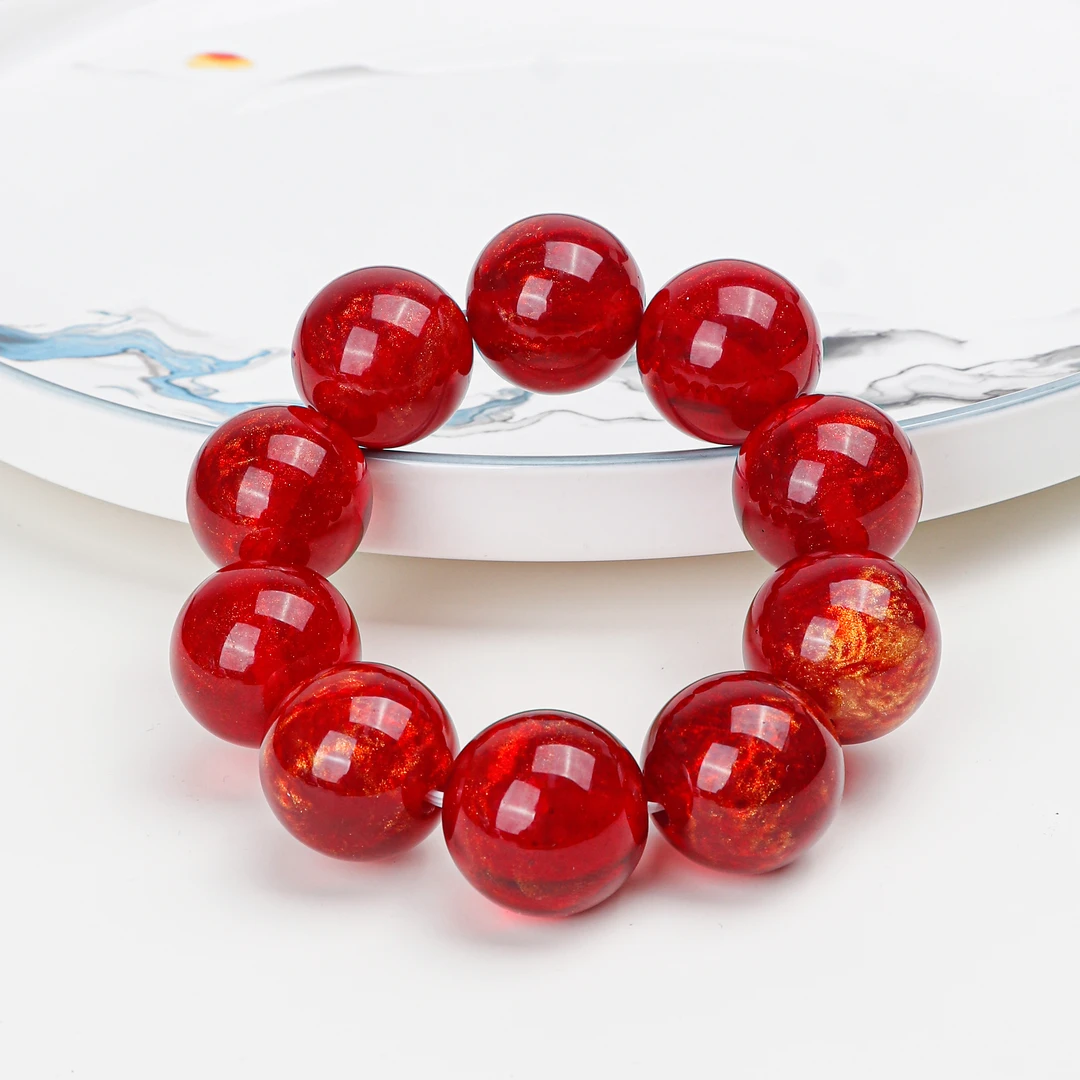 非金属手链 S级珍藏类文化传承 龙血陨金脂 手串珍藏25mmQ899