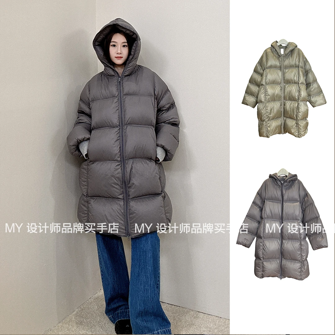 中长款简约连帽羽绒服24年秋冬款7C0029-GY02/GY03——4295