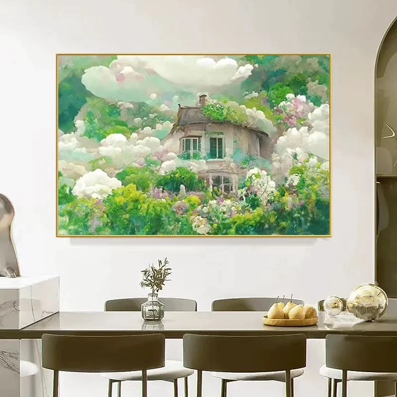 新款绿野仙踪卡通十字绣大格四股线100*75厘米40种颜色满绣无勾边