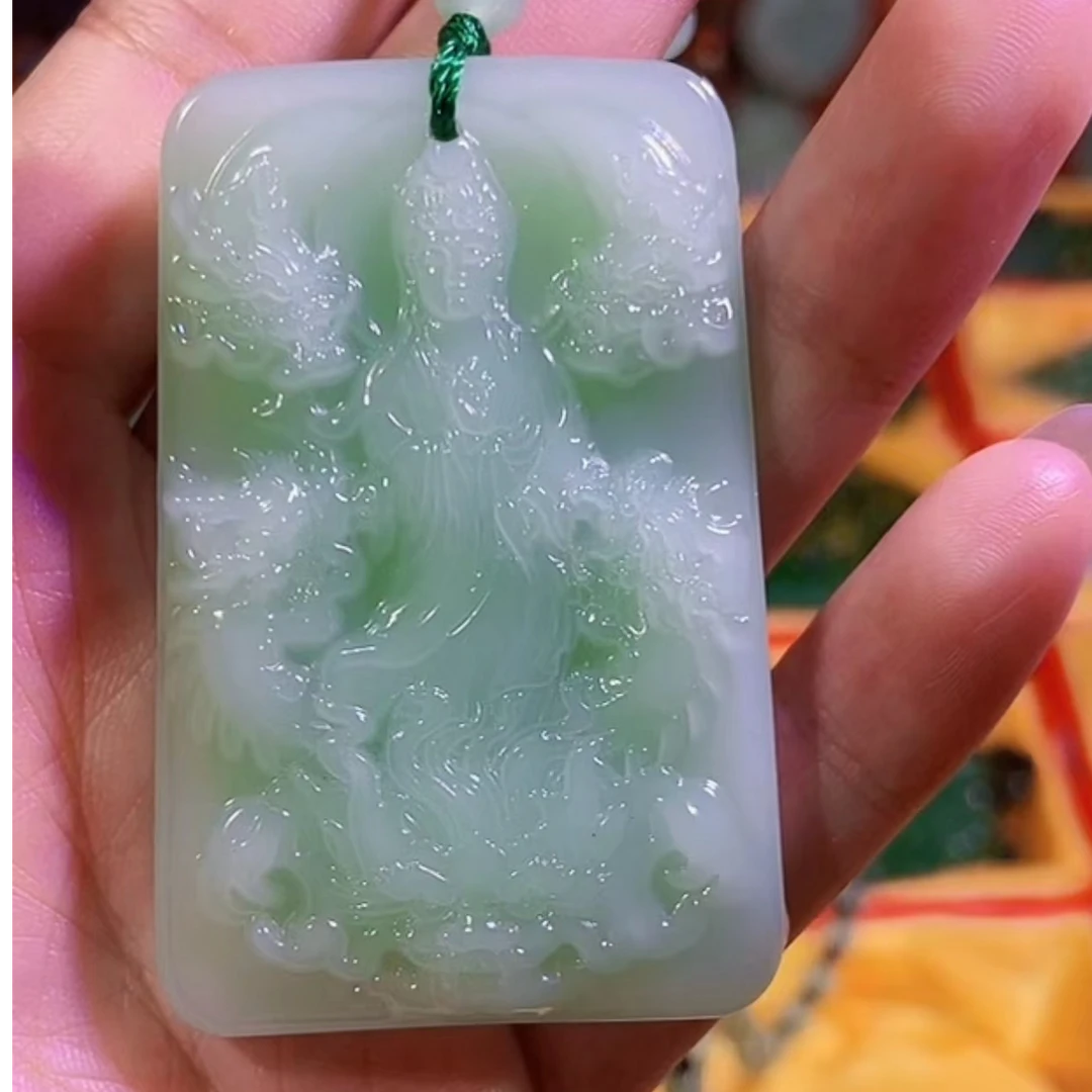 15粉丝福利浅绿色九龙观音经典百搭