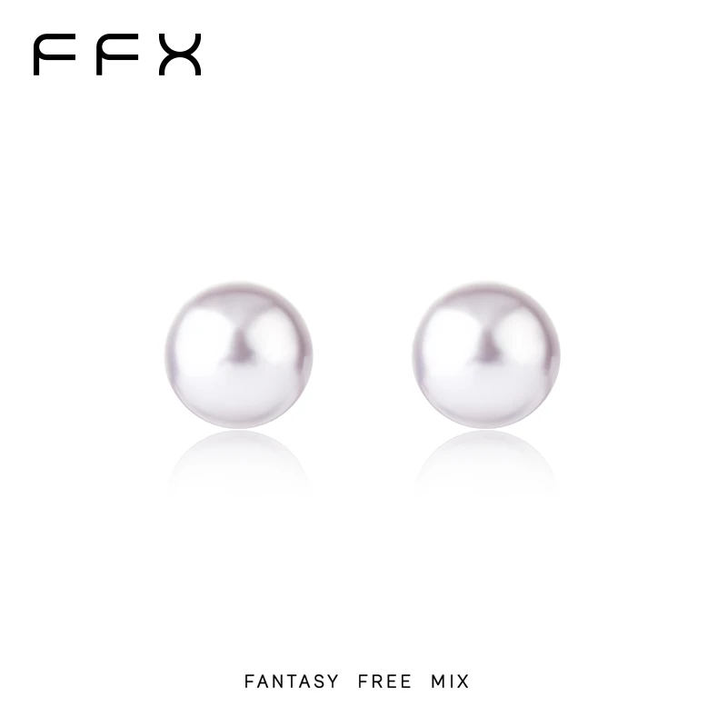 非金属仿珍珠耳饰 【赵露思同款】FFX【告白】定制款清冷温柔耳钉